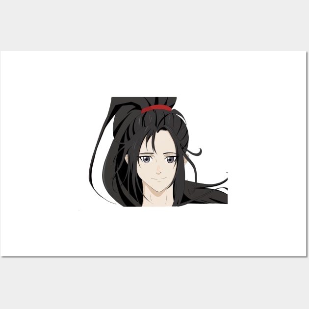 Wei Wuxian Face Wall Art by hanoung